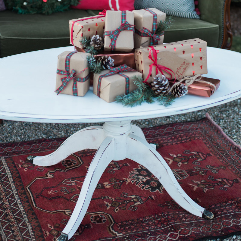 White Oval Coffee Table  4